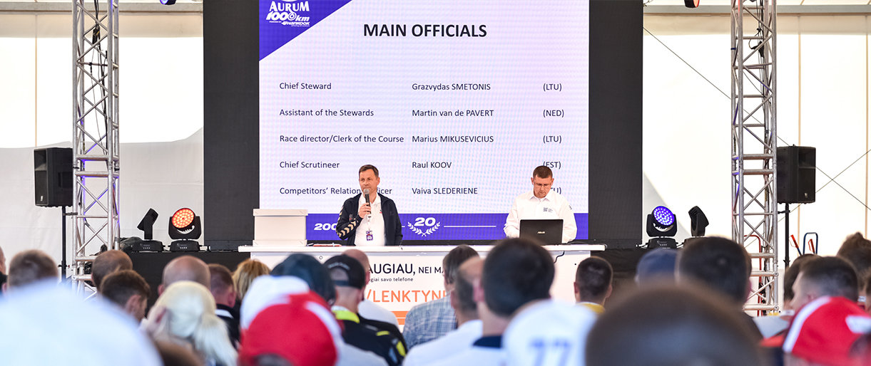 „Aurum 1006 km lenktynių“ taisyklės – savotiškas varžybų scenarijus 