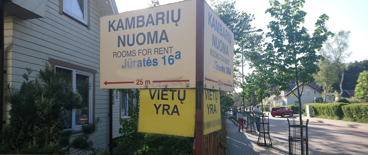 Palangiškis prašo vietos verslininkų būti sąmoningais ir nekviesti poilsiautojų karantinuotis Palangoje