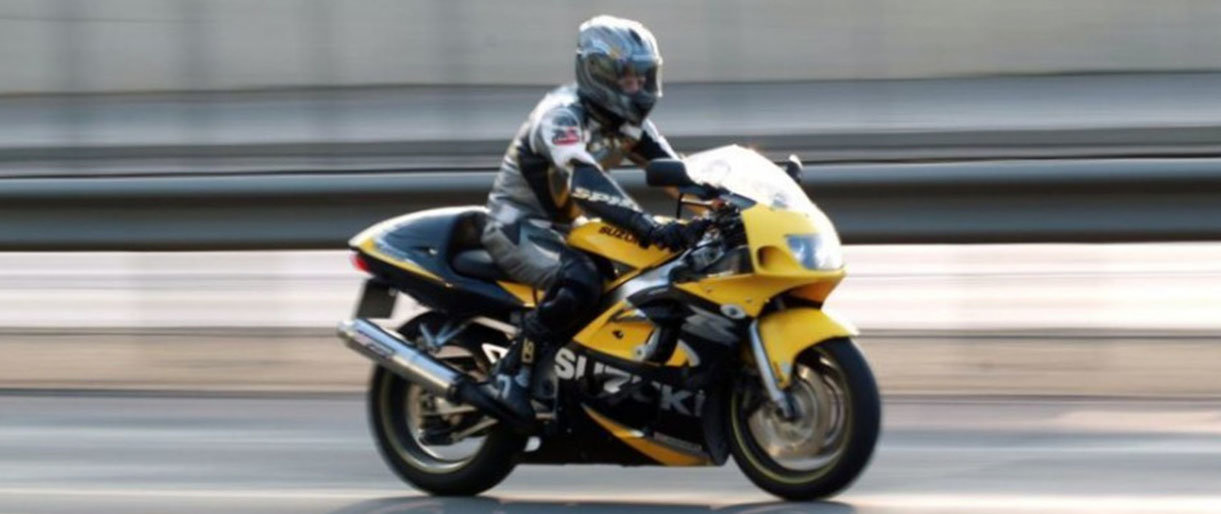 Į Palangą motociklas skriejo 241km/val. greičiu