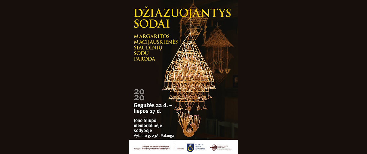 Dr. J. Šliūpo memorialinėje sodyboje gegužės 22 d. atidaroma pripažintos tautodailininkės M. Macijauskienės paroda „Džiazuojantys sodai“