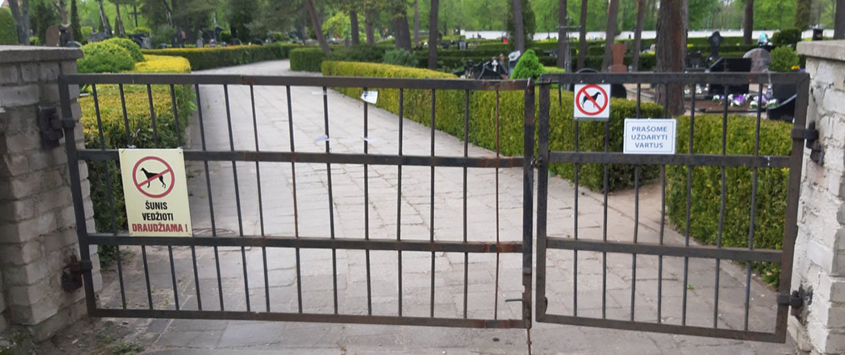 Supykdė vaizdelis Palangos kapinėse: gal jau laikas imtis rimtesnių veiksmų?