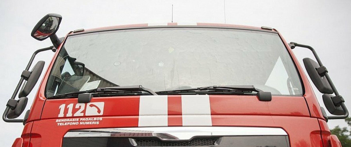 Palangoje parduotuvėje kilo gaisras