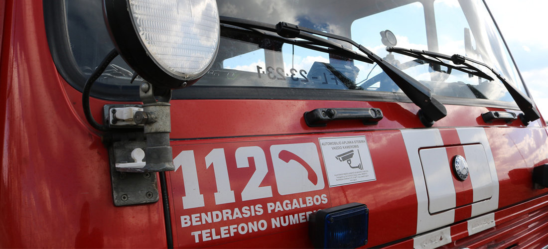 Palangoje degė poilsio namai Palangoje degė poilsio namai