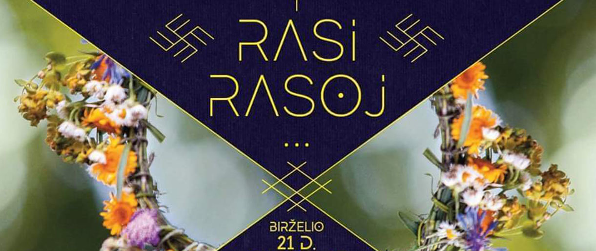 Birželio 21 d. Palangoje – Rasos šventė „Rasi rasoj“