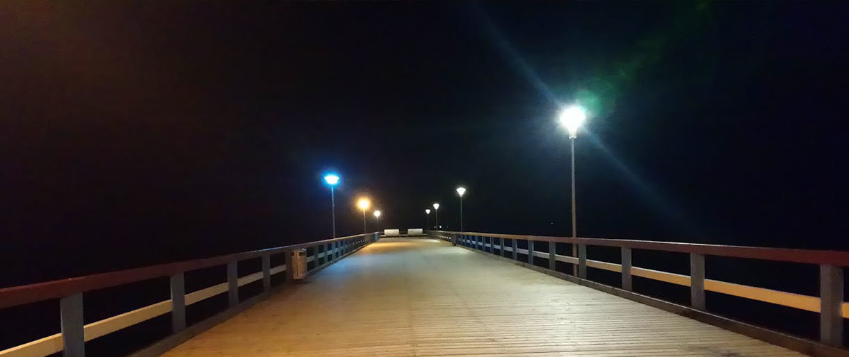 Muštynės ant Palangos tilto