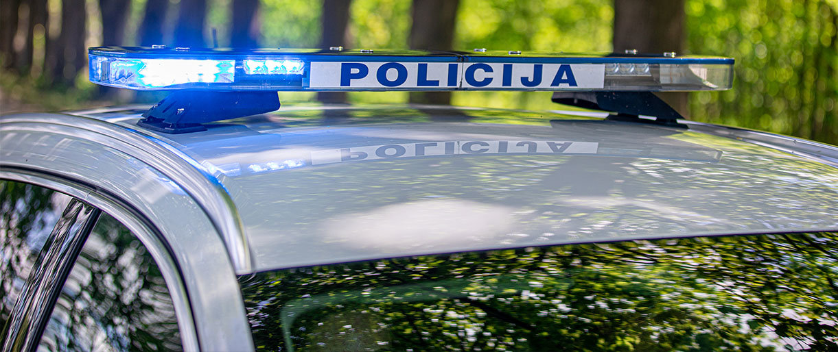 Reidas Klaipėdos regione: išaiškintas per gyvenvietę 121 km/h greičiu lėkęs vairuotojas  