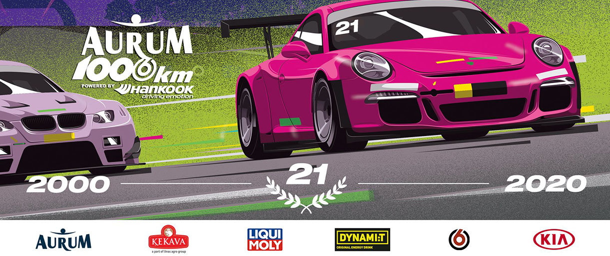 "Aurum 1006 km powered by Hankook" lenktynių tvarkaraštis