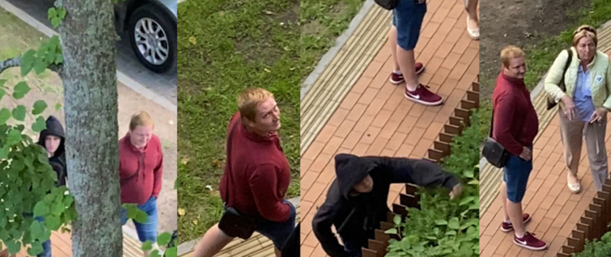 Palangos policija prašo atpažinti nuotraukose užfiksuotus asmenis