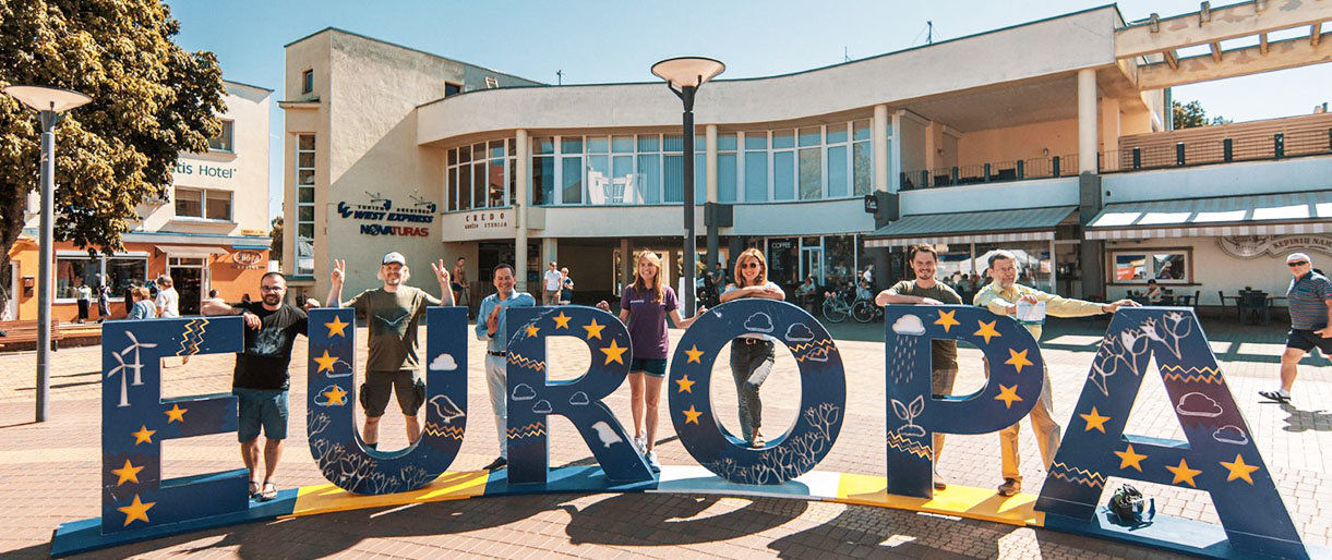 Šeštadienį Palangos poilsiautojai aiškinosi, kaip kasdienius įpročius paversti tvariais