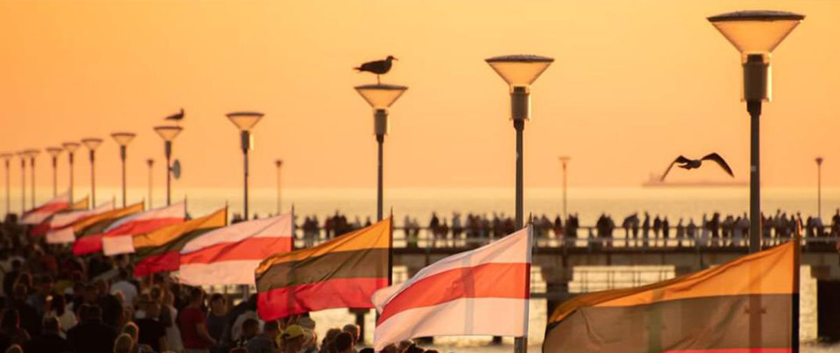 Rugpjūčio 23 d. - Baltijos kelio renginys, skirtas ir Baltarusijos kovoms už demokratiją palaikyti