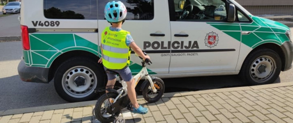 Rugsėjį – padidintas policijos dėmesys vaikų saugumui