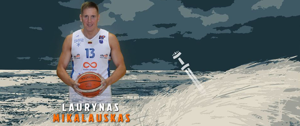  L. Mikalauskas prisijungė prie „Palangos Kuršių“ ekipos