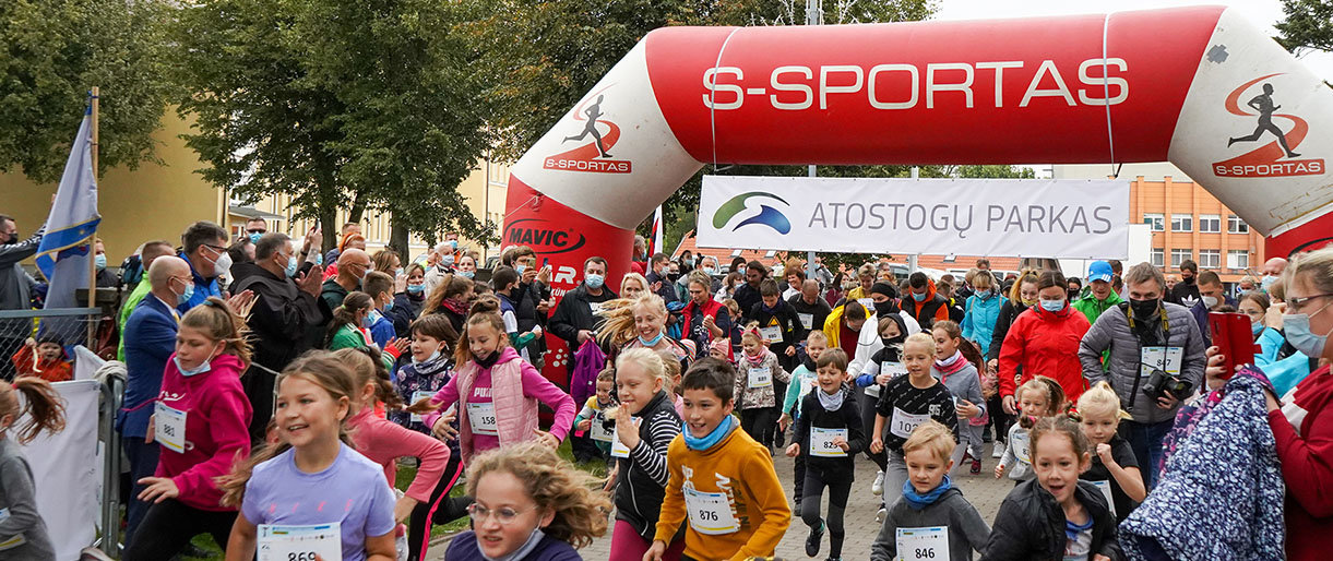 Dalyvauti labdaringame bėgime į Kretingą atvyko net ministras