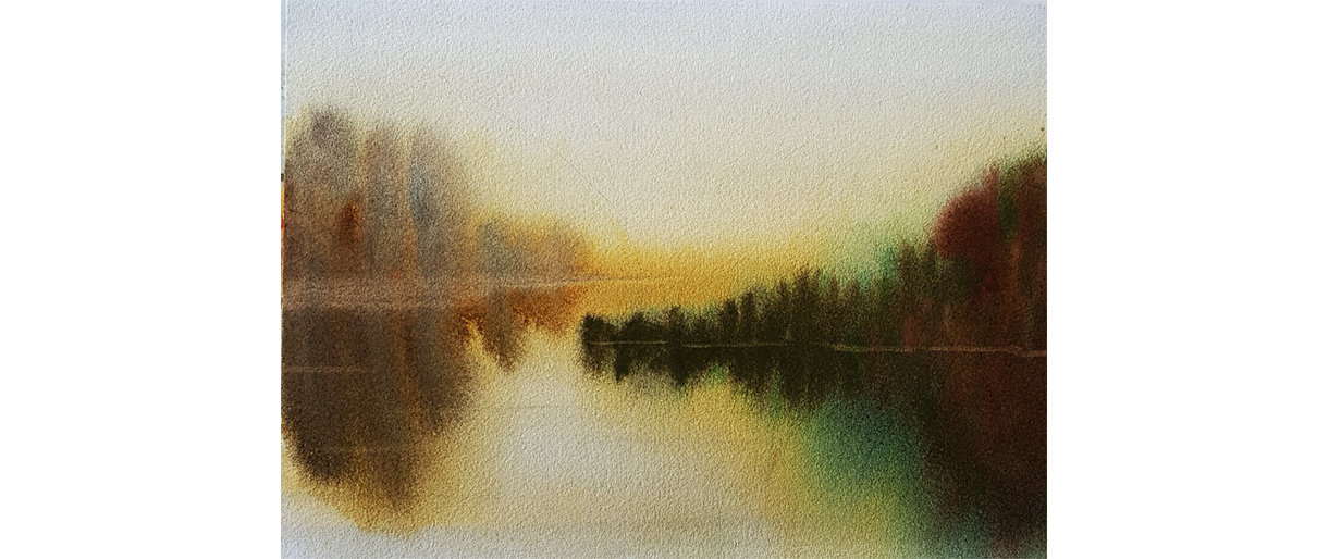 Živilė Dudėnienė - plenero darbas