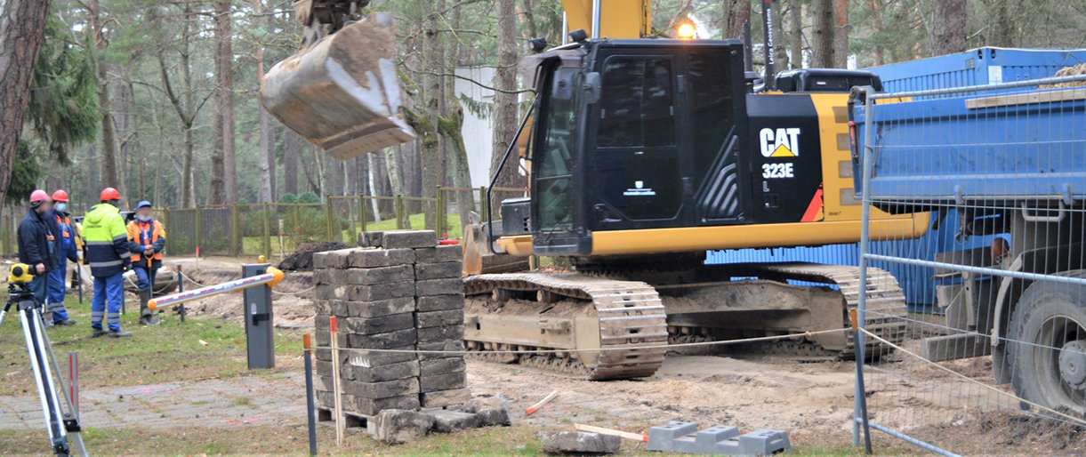 Pradėti J. Simpsono gatvės statybos darbai