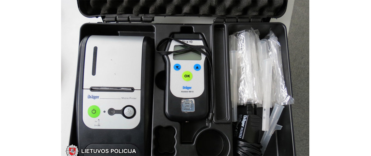 Palangos patikros poste – neblaivus vairuotojas