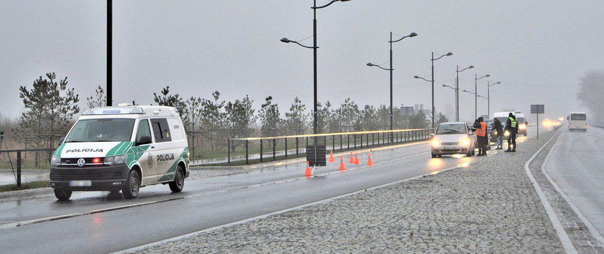 Per ilgąjį savaitgalį Palangoje patikrinta daugiau nei 6 tūkst. automobilių
