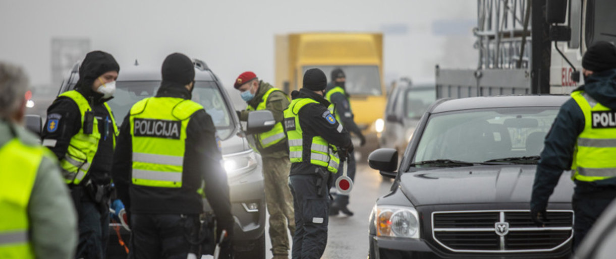 VRM: policija artimiausiu metu pateiks planą dėl judėjimo ribojimų kontrolės