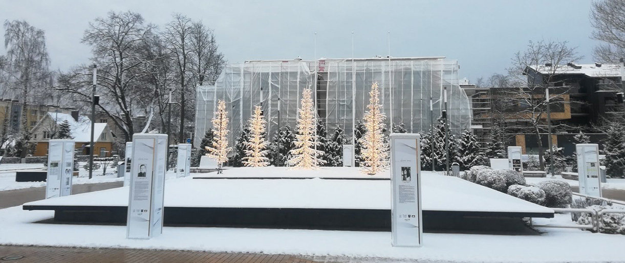 Laisvė gyva vaikų darbuose