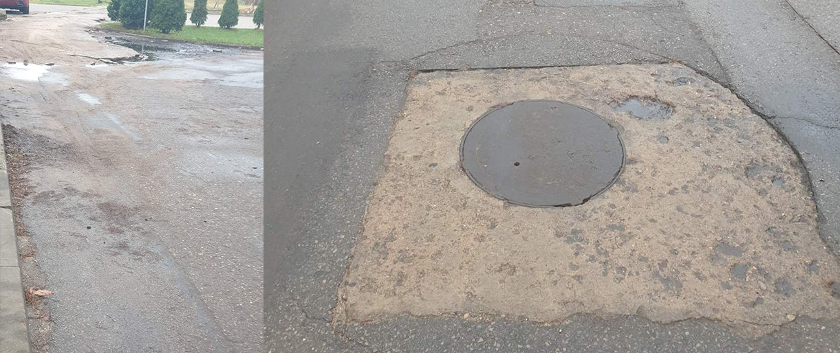 Ragina Palangos valdžią pagaliau pradėti tvarkyti S. Nėries gatvę