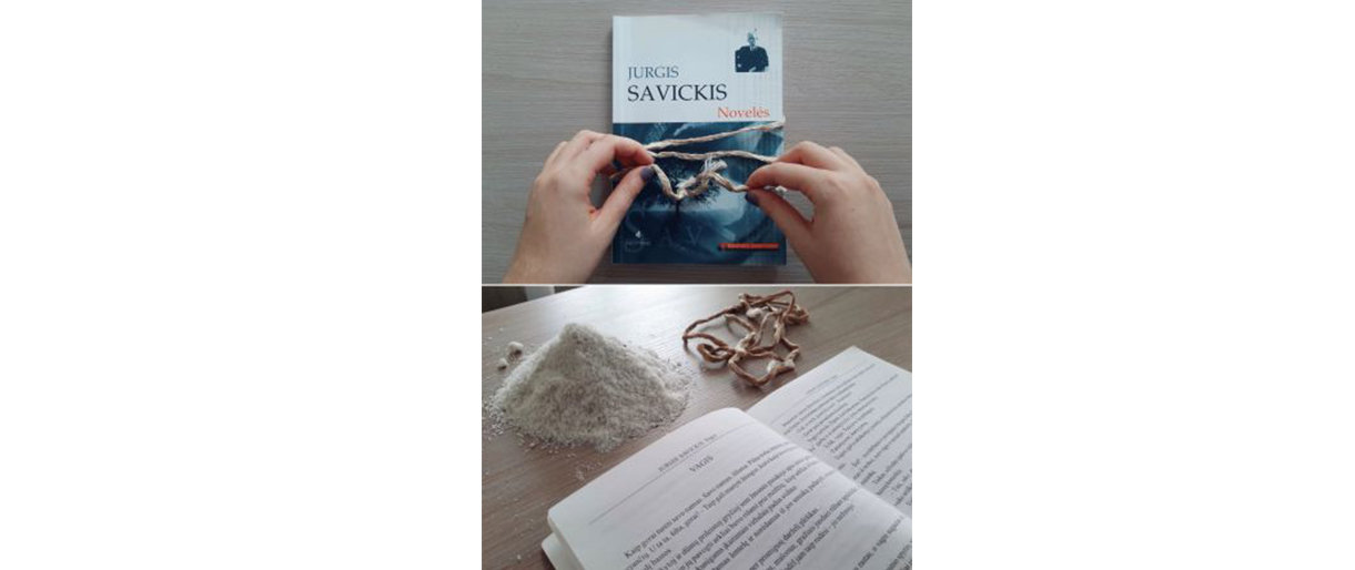 Knygos, kuria remiantis rašyta literatūrinė imitacija, nuotrauka