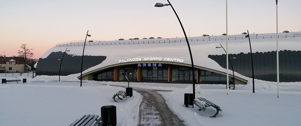 Palangos sporto centras karantino metu sporto treniruočių, varžybų veiklos vykdyti negali