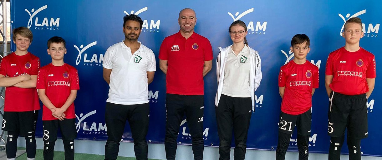  Futbolo akademija „Gintaras“ pradeda bendradarbiavimą ir partnerystę su „Dubey kineziterapija ir sportas“ organizacija