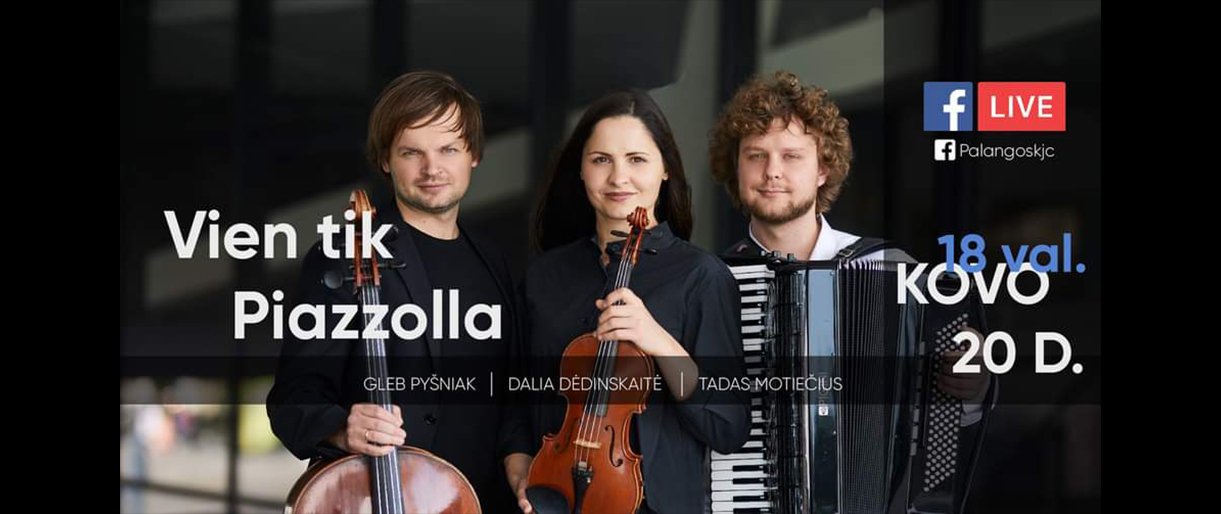 Muzikos vakarai Kurhauze nukels į Paryžių, Niujorką ir Buenos Airės. Koncertas skirtas A. Piazzolla 100-mečiui