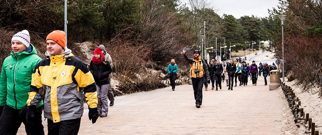 Žygis „Gintaro kelias“ ir akcija „Riedam“ Palanga – Šventoji