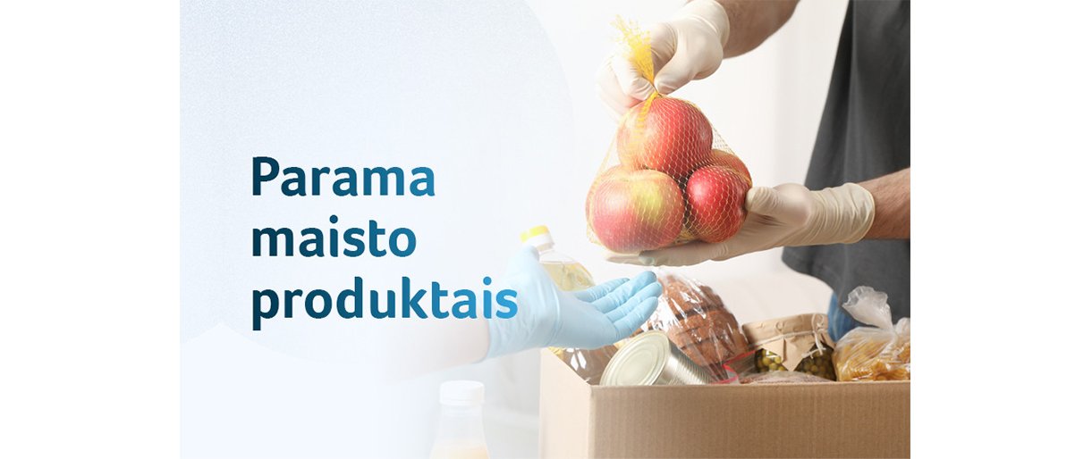Apie 180 tūkstančių nepasiturinčiųjų balandį gaus antrąją paramą maisto produktais