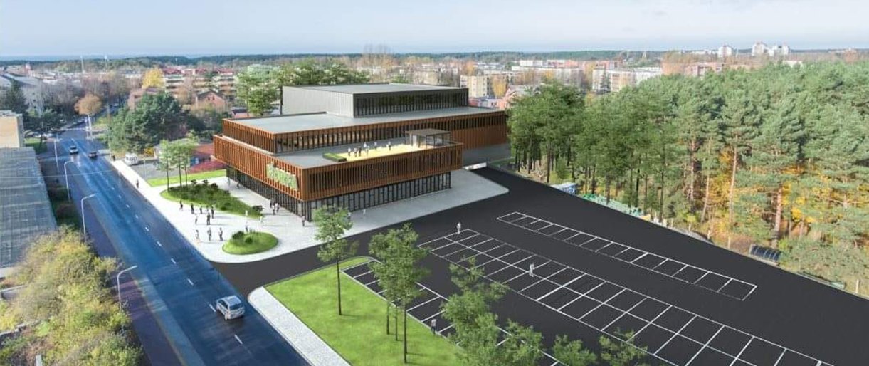 Palangiškiai jau neilgai trukus turės galimybę sportuoti uždaruose... Palangiškiai jau neilgai trukus turės galimybę sportuoti uždaruose teniso kortuose