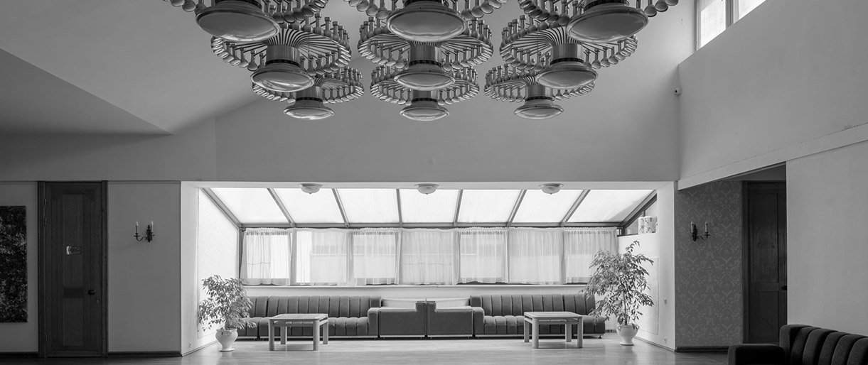 SSRS Ministrų Tarybos svečių namų interjeras – dabar viešbutis „Auska“. Norberto Tukaj / leidyklos „Lapas“ archyvo nuotrauka