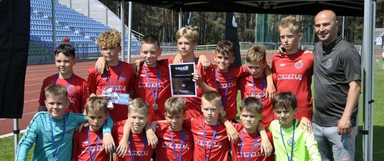 FA „Gintaras“ U12 komanda užėmė antrą vietą „Capelli Sport Cup 2021“ turnyre  
