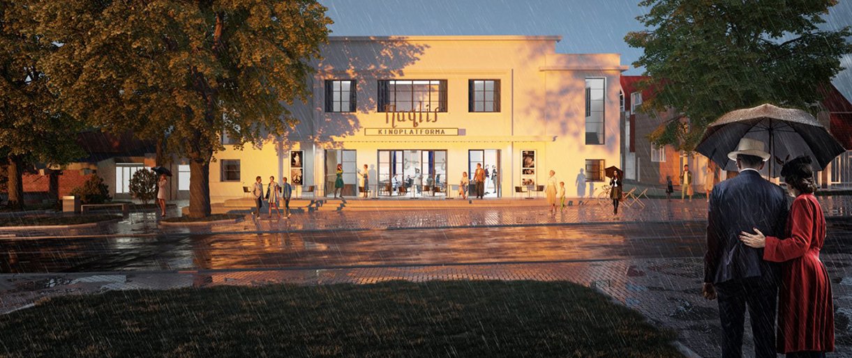 Valdiškų tarnybų išbrokuotą legendinio kino teatro projektą architektai Palangai tiesiog padovanojo 